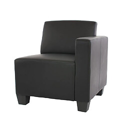 Mendler Fauteuil Lyon II - Noir