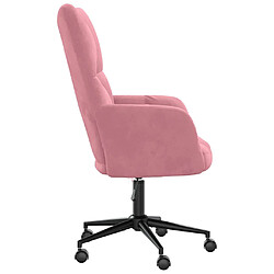 Acheter vidaXL Chaise de relaxation - Rose
