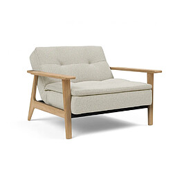 Inside 75 Fauteuil relaxation Dublexo Frej - Chêne clair
