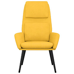 Avis VidaXL Relax Jaune