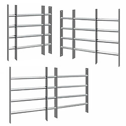 Bcelec BC Elec - Grille de Fenêtre Extensible 60x100 à 150 cm