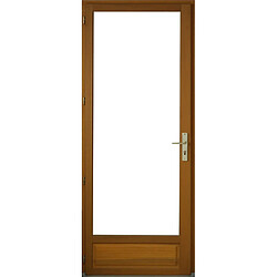 GD Porte Fenêtre Bois 1 Vantail - H205xL80