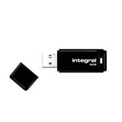 Integral Clé USB 64 Go Noir