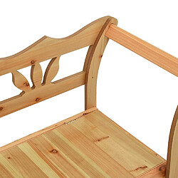 Acheter Helloshop26 Banc de rangement - Bois