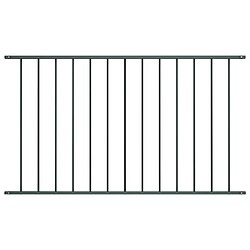 vidaXL Panneau clôture acier 170x75cm - Anthracite