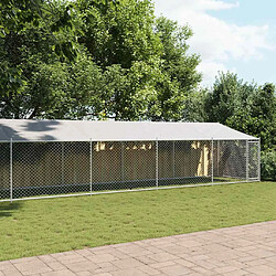 Avis vidaXL Cage avec Toit et Porte 20 m²
