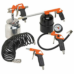 Black & Decker Accessoires à air 5 pcs 1 L
