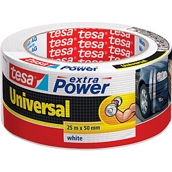 Tesa Ruban adhésif universel Extra Power - Blanc