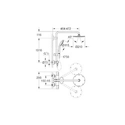 Grohe Euphoria XXL 210 M Therm