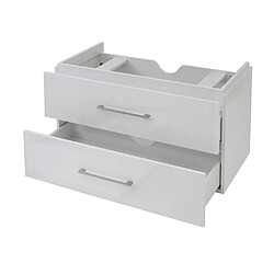 Mendler Meuble Sous-Lavabo - Blanc