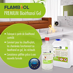 Acheter HOEFER CHEMIE FLAMBIOL Bioéthanol Gel 20L