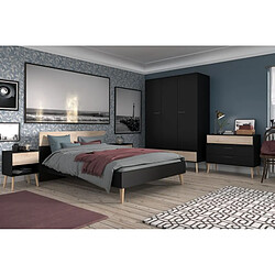 But Commode 3 tiroirs Alborg - Noir