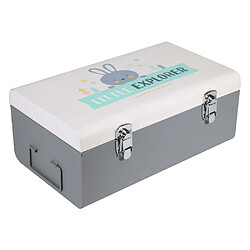 Acheter The home deco kids malle de rangement enfant - Gris