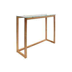 The Home Deco Factory Console Verre-Bois