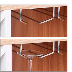 Helloshop26 Étagère à vin console - Transparent