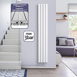 Radiateur central Helloshop26 - Blanc