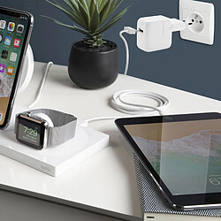 Apple Chargeur Secteur USB 12W - Blanc pas cher