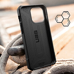 Coque pour iPhone 15 Pro Max Antichute 6m Compatible QI Monarch UAG Aramid Black pas cher