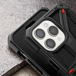 Avis Coque pour iPhone 15 Pro Max Antichute 6m Compatible QI Monarch UAG Aramid Black