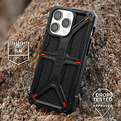 Acheter Coque pour iPhone 15 Pro Max Antichute 6m Compatible QI Monarch UAG Aramid Black
