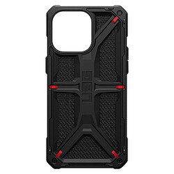 Coque pour iPhone 15 Pro Max Antichute 6m Compatible QI Monarch UAG Aramid Black