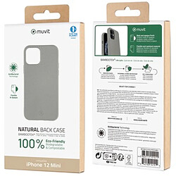 Muvit Coque pour iPhone 12 Mini - Bambootek