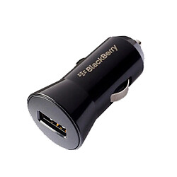 Chargeur Auto BlackBerry ACC-48157-001 - Noir Chargeur voiture avec connexion allume-cigare - Compatibilité smartphone