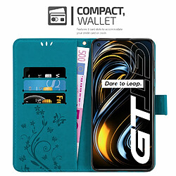 Avis Cadorabo Realme GT Neo 2T - Bleu floral
