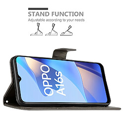 Acheter Cadorabo Coque Oppo A16s/A54s - Gris Floral