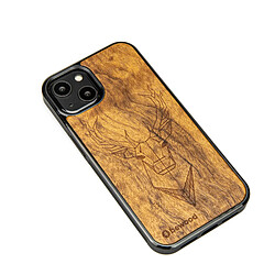 Étui en bois pour iPhone 13