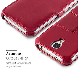Cadorabo Étui Samsung Galaxy S4 Rouge pas cher