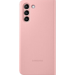 Samsung Galaxy S21 - Coque Housse Rose