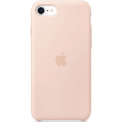 Apple Coque silicone iPhone SE Pink Sand