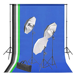 vidaXL Kit de studio photo