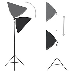 vidaXL Lampes Studio Pro 2pcs