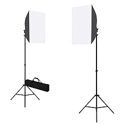 vidaXL Lampes Studio Pro 2pcs