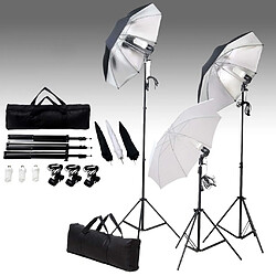 vidaXL Kit de studio photo