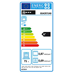 Neff B54CR71N0 - Noir pas cher