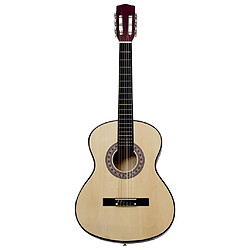 vidaXL Guitare Classique 3/4 36"