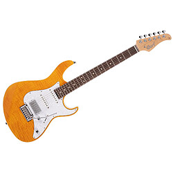 Cort G280 Select - Amber Guitare électrique - Modèle G280 - Corps en aulne léger - Finition Amber