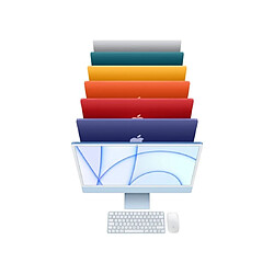 Apple iMac 24" Vert · Reconditionné pas cher