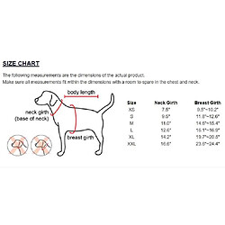 Puppia Harnais Soft Veste L - Orange