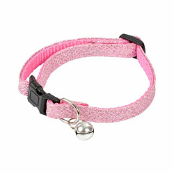 Paris Prix Collier Grelot Glitter 30cm - Rose