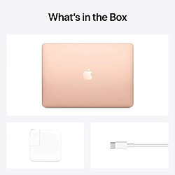 Apple MacBook Air 13" 2020 - Core i7, 1.2GHz, 8GB, 512GB, Gold - Reconditionné