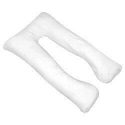 vidaXL Coussin de Grossesse Blanc