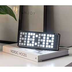 Karlsson Réveil rétro Keyboard - Noir