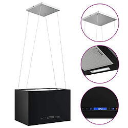 vidaXL Hotte suspendue - Noir