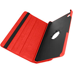 Avizar Étui Galaxy Tab A9 Plus Rotatif Rouge