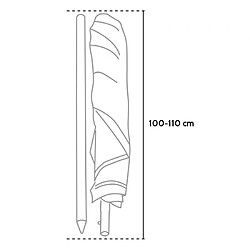 Beachline Parasol Taormina - 180 cm pas cher