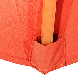 Avis Mendler Parasol déporté hexagonal - Orange